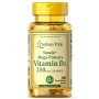 Puritans Pride Vitamin D-3 250 mcg 10,000 IU 100 Softgel (Витамин Д)