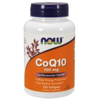 Коэнзим Now CoQ10 100 mg 150 softgels