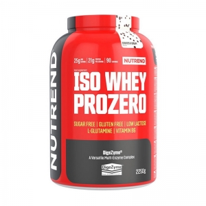 Nutrend	Iso Whey Prozero 2,25 kg (chocolate brownies)