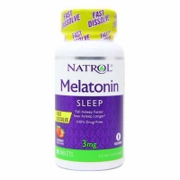 Natrol® Melatonin 3 mg 90 таблеток (Клубника)