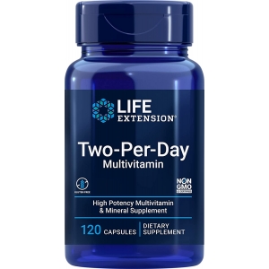 Life Extension Two-Per-Day Tablets 120 таблеток