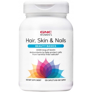 GNC Womens Hair Skin & Nails Formula 120 таблеток