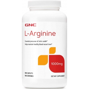 Аргинин GNC L-Arginine 1000 180 капсул