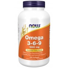 NOW Omega 3-6-9 1000 mg 250 капсул