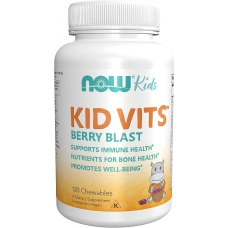 Now Kid Vits Berry Blast 120 Chewables (Детские витамины)