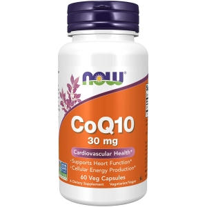 Коэнзим NOW CoQ10 30 mg 60 капсул