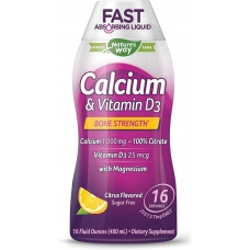 Natures Way Calcium & Vitamin D3, Citrus 480 мл