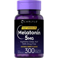 Carlyle™ Melatonin 5 mg 300 быстро растворимых таблеток 