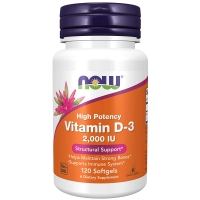 Now Vitamin D-3 2000 IU 120 капсул (Витамин Д)