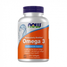 NOW Omega-3 200 капсул (300 EPA+DHA)