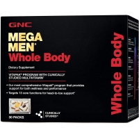 GNC Mega Men Whole Body Vitapak® 30 пакетиков GNC Mega Men Whole Body Vitapak® 30 пакетиков
