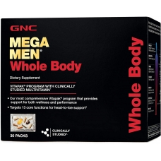 GNC Mega Men Whole Body Vitapak® 30 пакетиков