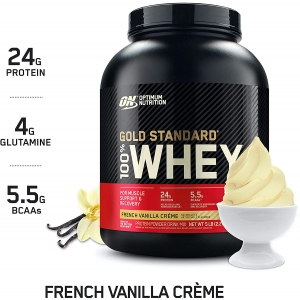 Optimum Nutrition® 100% Whey Gold Standard™ 2,27 кг (French Vanilla Creme)