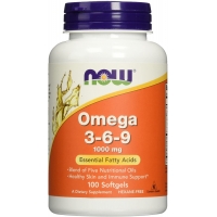 NOW Omega 3-6-9 1000 mg 100 капсул