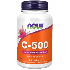 Now C-500 250 таблеток (Витамин Ц с плодами шиповника)