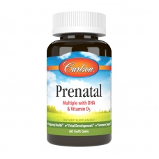 Carlson Labs	Prenatal Multiple with DHA & Vitamin D3 60 softgels