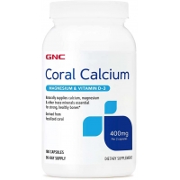 Коралловый кальций GNC Coral Calcium 180 капсул