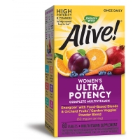 Natures Way Alive!® Once Daily Women's Ultra Potency Multivitamin 60 таблеток