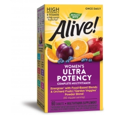 Natures Way Alive!® Once Daily Womens Ultra Potency Multivitamin 60 таблеток