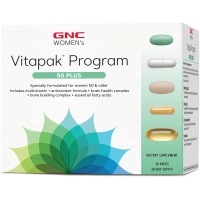 GNC Womens Ultra Mega® 50 Plus Vitapak® Program 30 пакетов