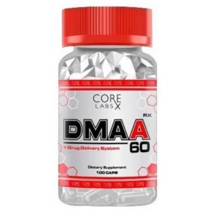 Core Labs DMAA 60 mg (герань) 50 капсул (энергетик и ноотроп)