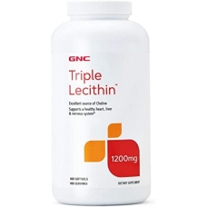 GNC Triple Lecithin 180 Softgels  (Лецитин) EXP 06/22