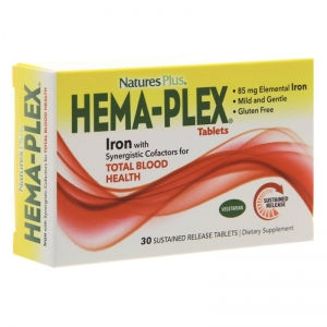 Natures Plus Hema-Plex 30 таблеток (Для гемоглобина)