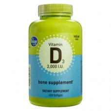 Kroger Vitamin D-3 2000 IU 400 softgels (Витамин Д)