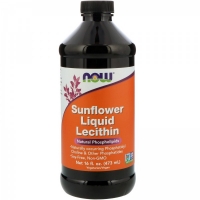 Now Sunflower Liquid Lecithin 473 мл 