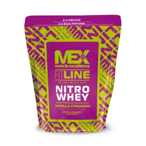 Протеин MEX Muscle Excellence Nitro Whey 0,9 кг (strawberry)