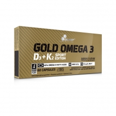 Olimp Gold Omega 3 D3+K2 Sport Edition 60 капсул