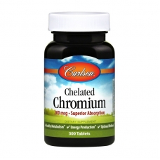 Carlson Labs Chelated Chromium 200 mcg 300 таблеток