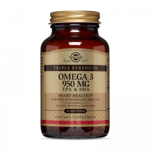 Solgar Triple Strength Omega-3 950 mg EPA & DHA 50 softgels