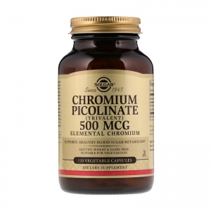 Solgar Chromium Picolinate 500 mcg 120 veg капсул