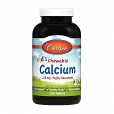 Carlson Labs Kid`s Chewable Calcium 250 mg 120 таблеток