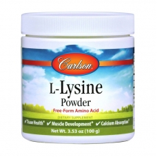 Лизин Carlson LabsL-Lysine Powder 100 грамм