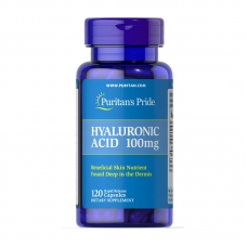Puritan's Pride Hyaluronic Acid 100 mg 120 капсул (гиалуроновая кислота)
