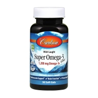 Carlson Labs Super Omega 3 1200 mg 50 softgels