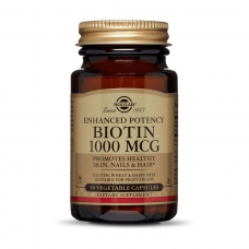 Solgar Biotin 1000 mcg 50 veg капсул (Солгар Биотин)