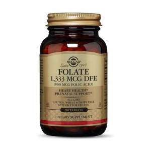 Solgar Folate 1333 mcg DFE (Folic Acid 800 mcg) 250 veg капсул
