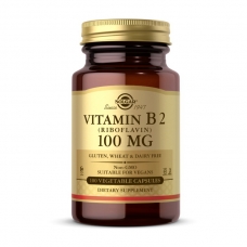 Solgar Vitamin B 2 100 mg 100 veg caps