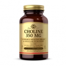 Solgar Choline 350 mg 100 veg капсул (Холин)