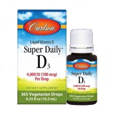 Carlson Labs Super Daily D3 Liquid 4000 IU 10,3 ml