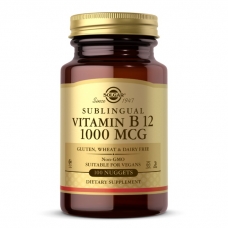 Solgar Sublingual Vitamin B 12 1000 mcg 100 nuggets
