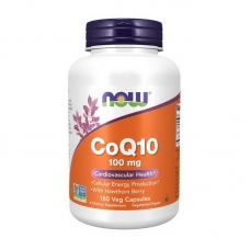 NOW CoQ10 100 mg 180 veg капсул