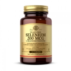 Solgar Yeast-Free Selenium 200 mcg 100 таблеток (селен)
