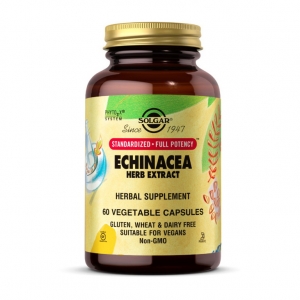 Solgar Echinacea Herb Extract 60 veg капсул (эхинацея)