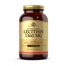 Solgar Lecithin 1360 mg Natural Soya 100 softgels