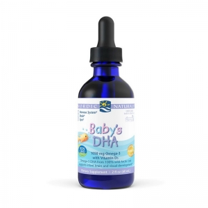 Nordic Naturals Baby's DHA with Vitamin D3 60 ml (Омега-3 и Д3 для детей)