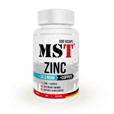 MST Zinc + Selenium + Copper 100 veg капсул